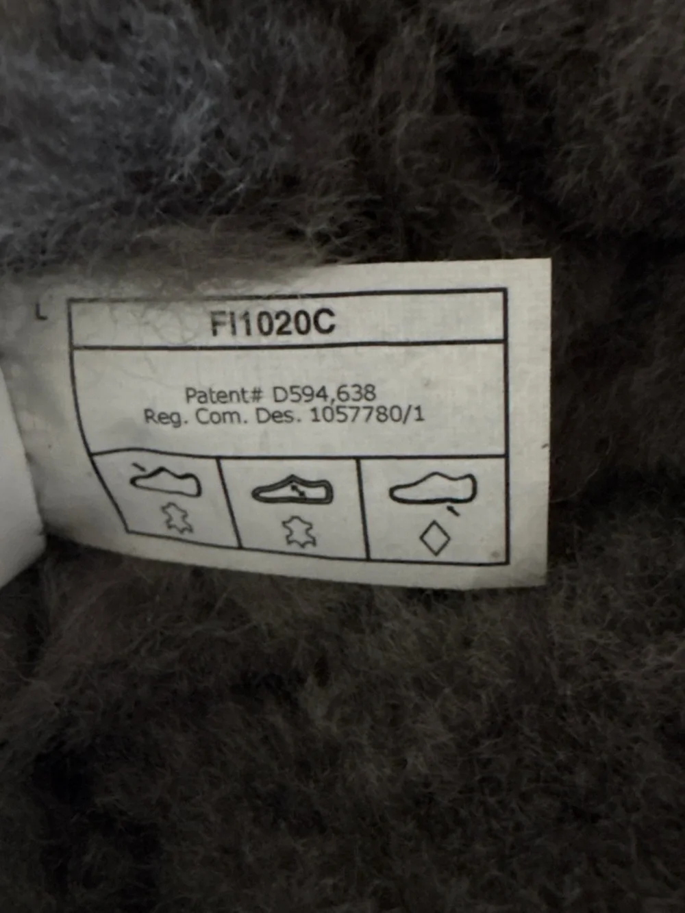 Men's Gray/Black Shearling-Lined Winter Boots